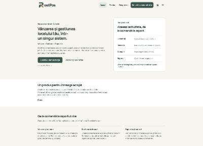 RostPos — POS pentru restaurante și baruri